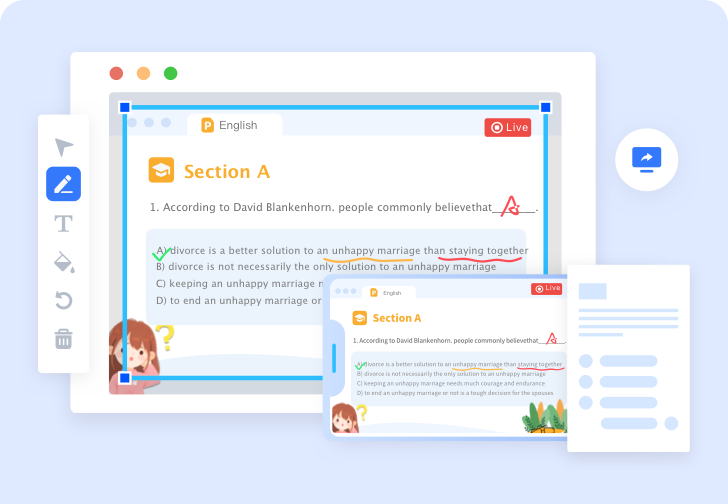 Large virtual classes